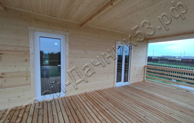 4 Каркасно-щитовой 13х10м, 130 М², Тверская область, Конаковский район, КП Экопарк Завидово. (11)